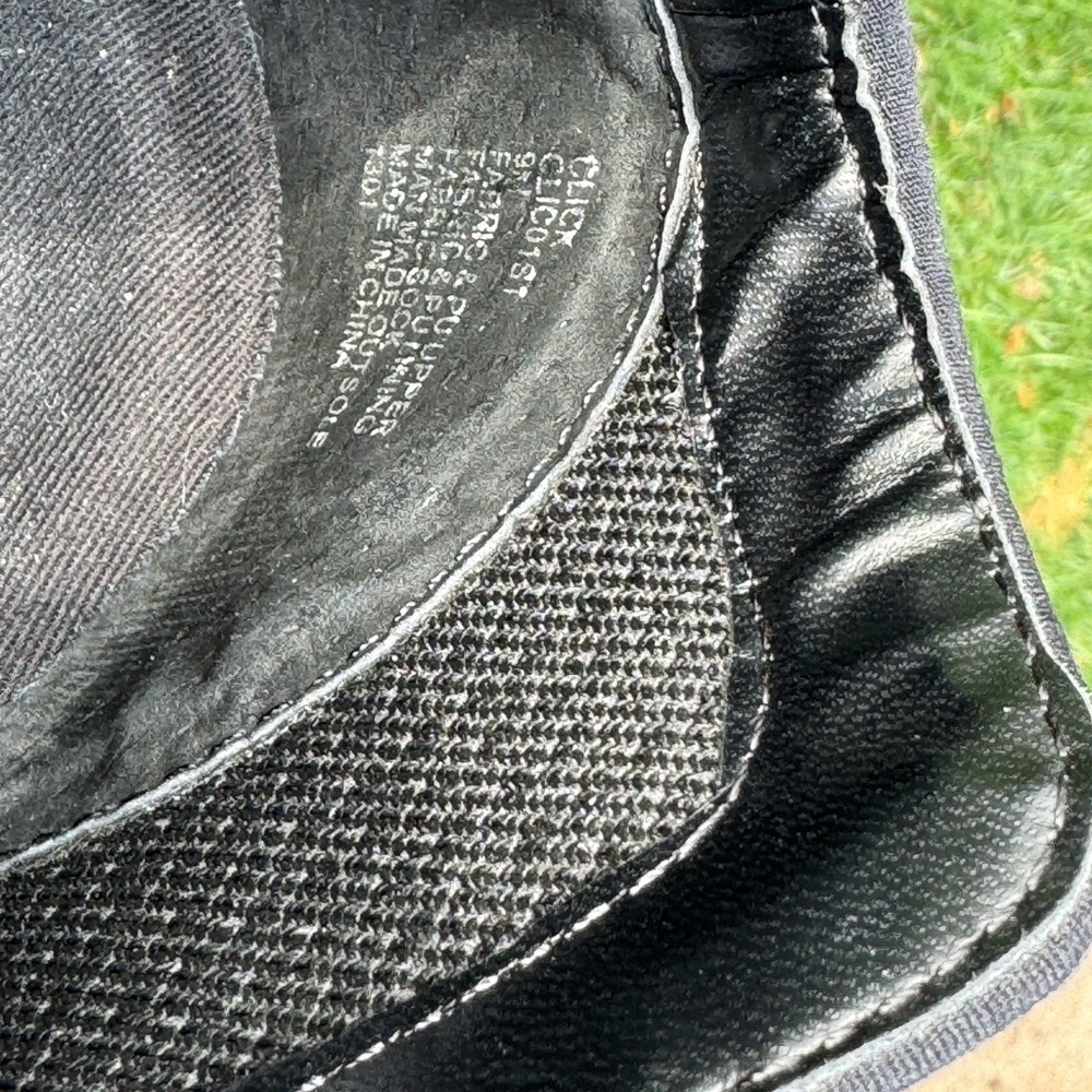 STEVE MADDEN~CAMDEN~WOMENS SIZE 9~BLACK KNIT~ZIPPER~WEDGE SNEAKERS~VERY NICE~BR​ - Picture 8 of 8